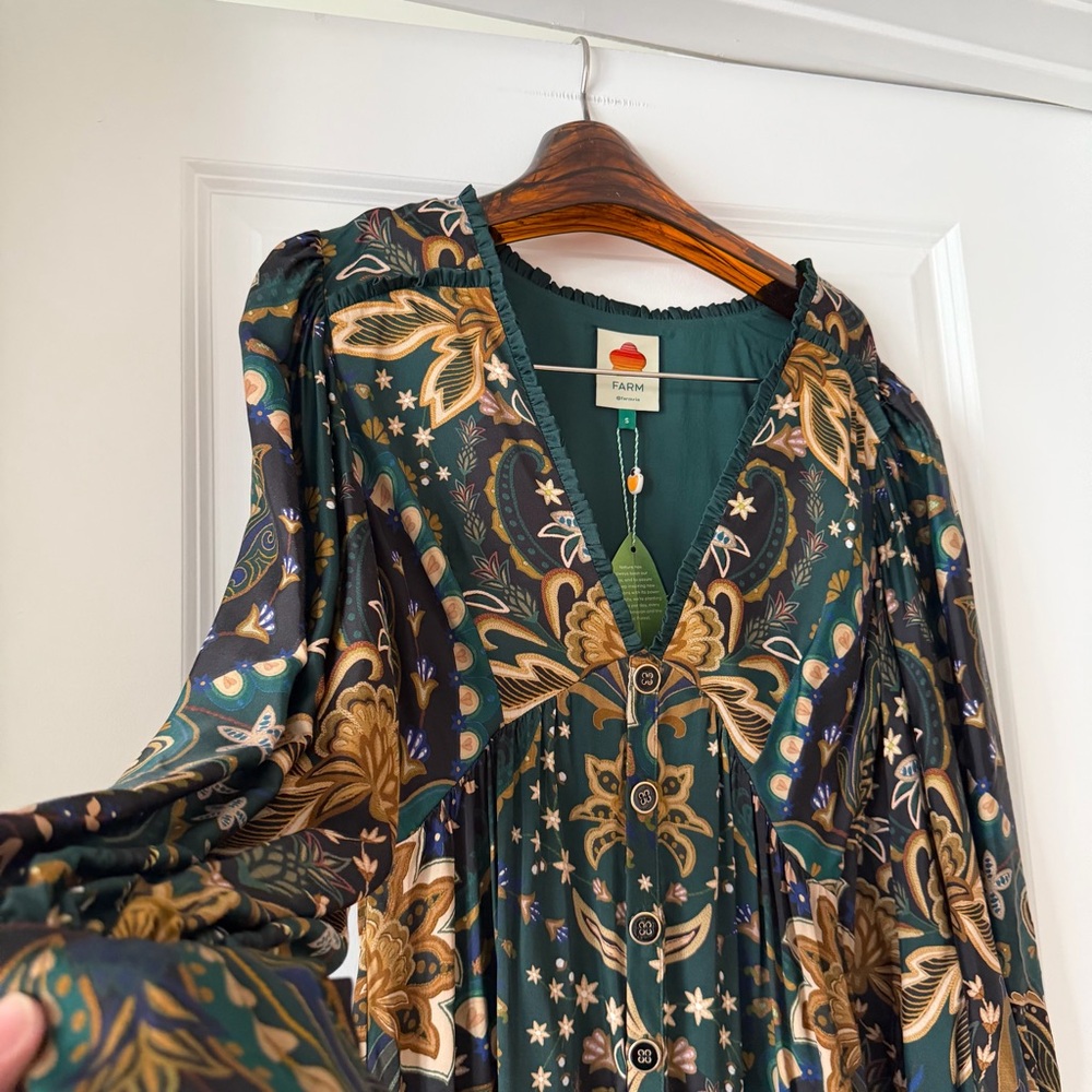 Farm Rio Rio Jaipur Mini Dress - Picture 2 of 9